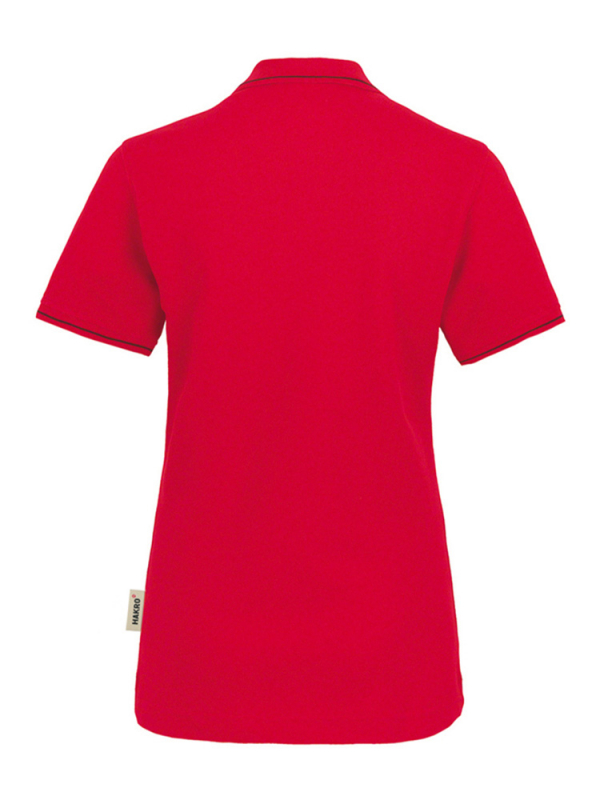 Damen Poloshirt Casual Rot